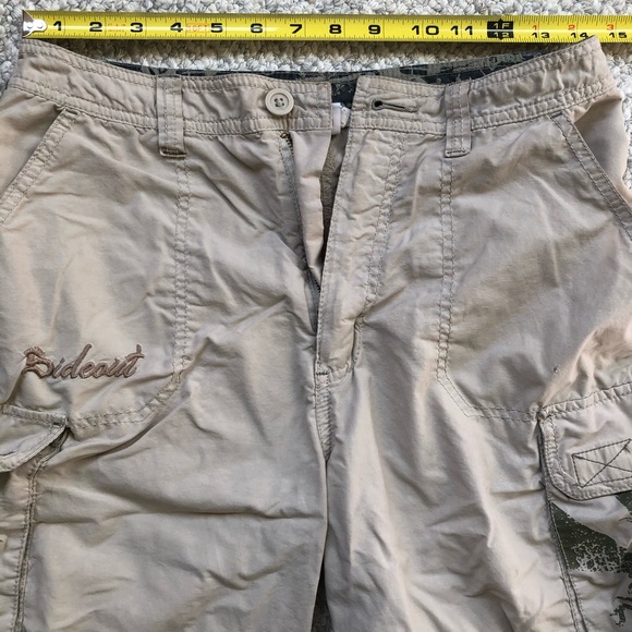 Sideout Tan Cargo Shorts Boys Size 16 - Picture 3 of 15